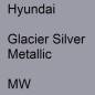 Preview: Hyundai, Glacier Silver Metallic, MW.